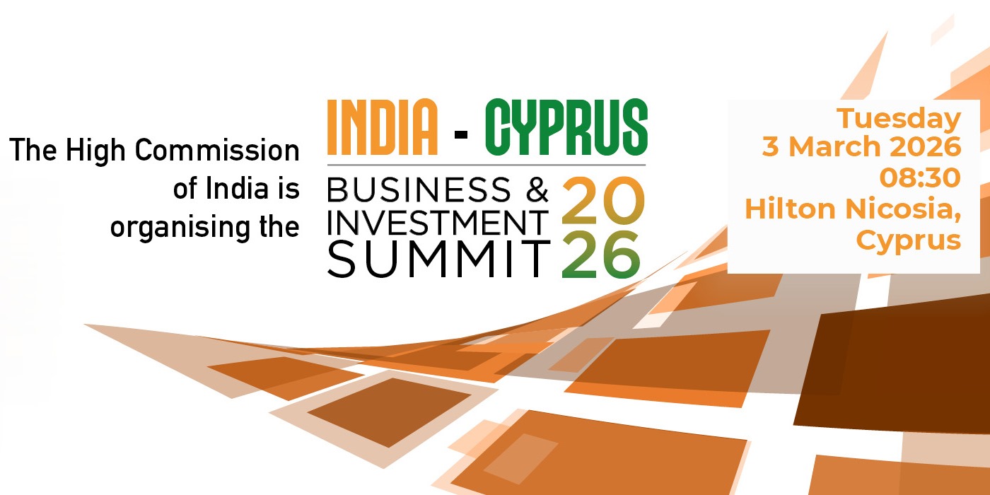 India–Cyprus Business & Investment Summit 2026: Transforming Tomorrow