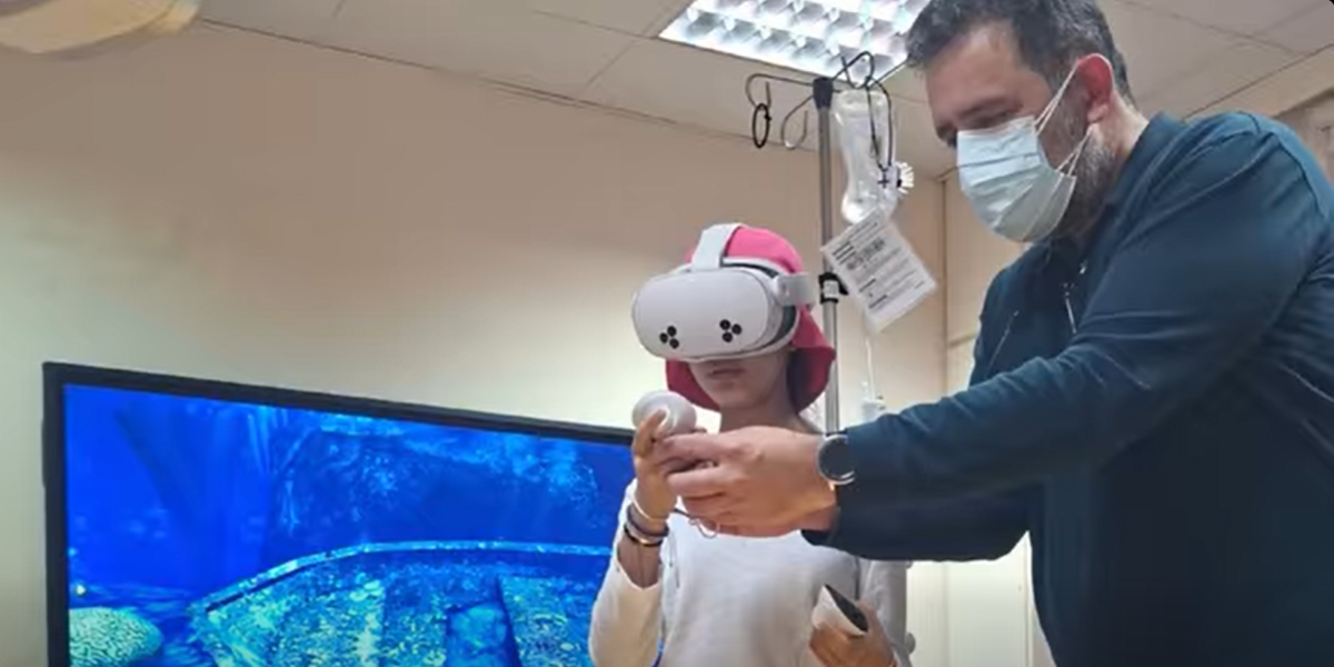 Το Extended Reality Άνοιξε ένα Όμορφο «Παράθυρο» στον Κόσμο για τα Παιδιά του Μακάριου Νοσοκομείου