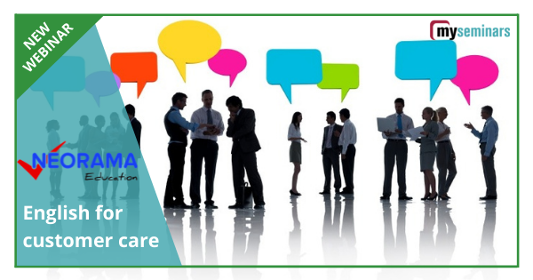LIVE ONLINE WEBINAR - English for customer care