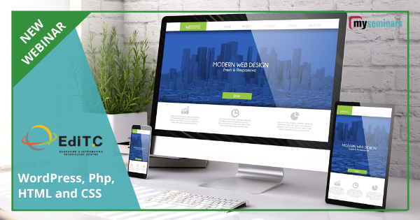 LIVE ONLINE WEBINAR - WordPress, Php, HTML and CSS