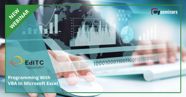 LIVE ONLINE WEBINAR - Programming With VBA In Microsoft Excel