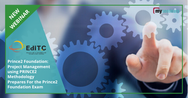 LIVE ONLINE WEBINAR - Prince2 Foundation Course: Project Management using PRINCE2 Methodology-Prepares For the Prince2 Foundation Exam