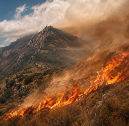 Foehn: Τι Είναι και Γιατί Μπορεί να Μετατρέψει μια Μικρή Εστία σε Μεγάλη Πυρκαγιά
